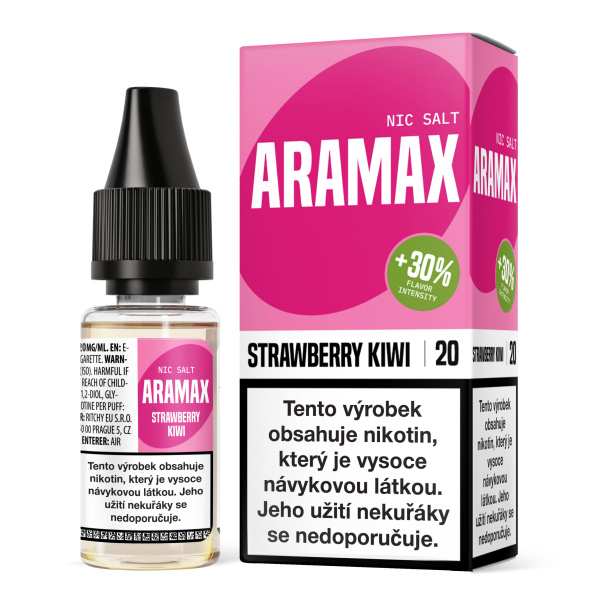 Liquid Aramax Nic Salt - Strawberry Kiwi 10ml