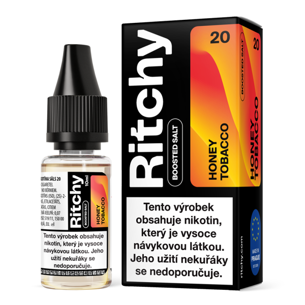 Liquid Ritchy Nic Salt - Honey Tobacco 10ml