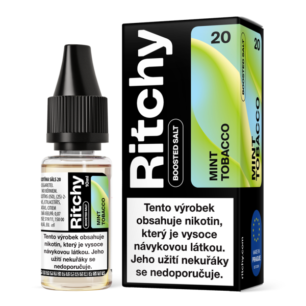Liquid Ritchy Nic Salt - Mint Tobacco 10ml