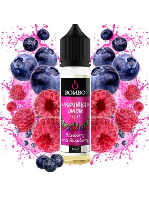 Příchuť Bombo Wailani Juice S&V 15ml Blueberry and Raspberry (Borůvka a malina)