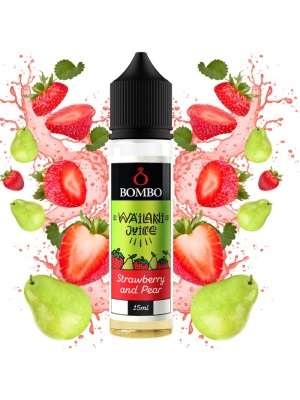 Příchuť Bombo Wailani Juice S&V 15ml Strawberry and Pear (Jahoda s hruškou)