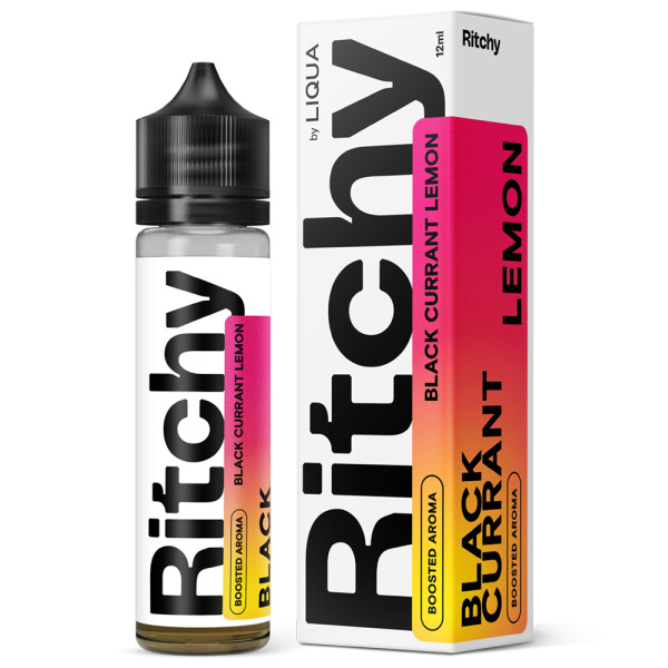 Příchuť Ritchy S&V - Black Currant Lemon 12ml