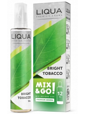 Příchuť Liqua Mix&Go 12ml Bright Tobacco