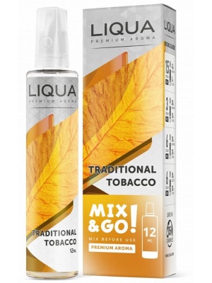 Příchuť Liqua Mix&Go 12ml Traditional Tobacco