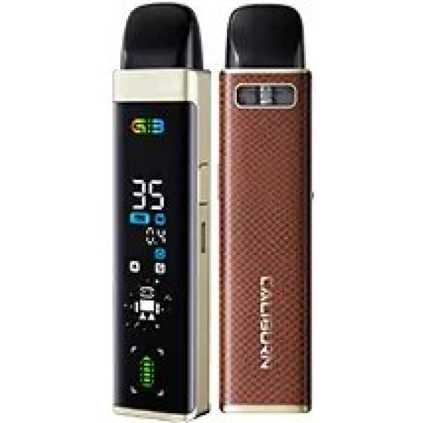 Uwell Caliburn G3 Pro Pod elektronická cigareta 1000mAh Brown Leather
