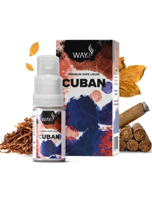 Liquid WAY to Vape Cuban 10ml-0mg
