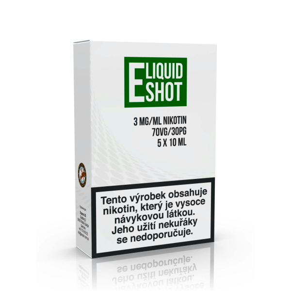 EXPRAN GmbH 5 pack E-Liquid Shot Booster 30PG/70VG 5 x 10 ml 3 mg