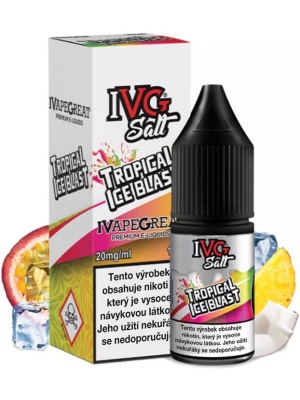 Liquid IVG SALT Tropical Ice Blast 10ml - 10mg