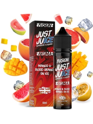 Příchuť Just Juice S&V 10ml Fusion Mango & Blood Orange On Ice