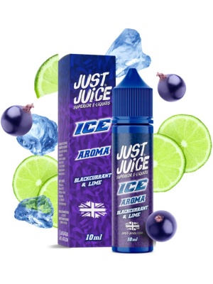 Příchuť Just Juice S&V 10ml ICE Blackcurrant & Lime