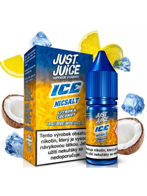 Liquid Just Juice SALT ICE Citron & Coconut 10ml - 11mg