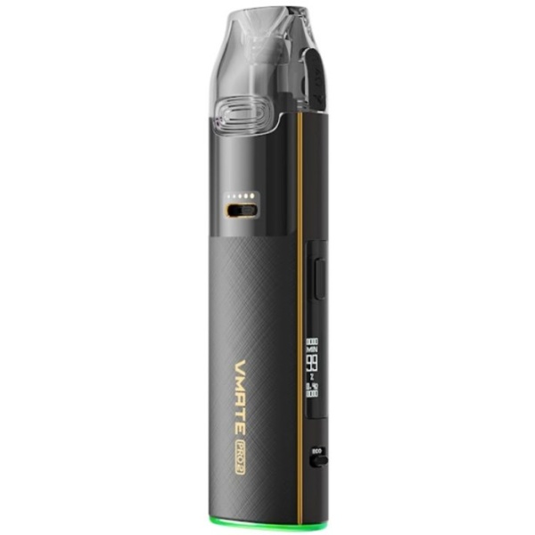 VOOPOO VMATE Pro 2 Pod elektronická cigareta 1500mAh Gilt Black