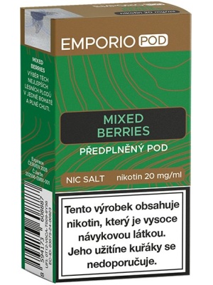EMPORIO POD cartridge Mixed Berries 20mg 1Pack