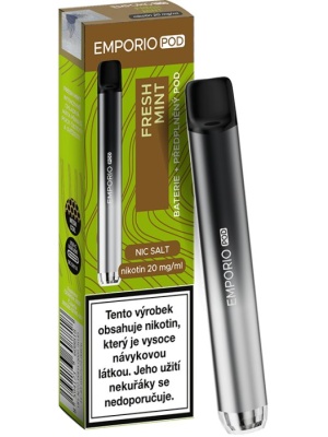 EMPORIO POD elektronická cigareta 500mAh Fresh Mint 20mg
