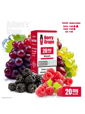 Liquid Adam´s Vape SALT Berry Grape 10ml - 20mg