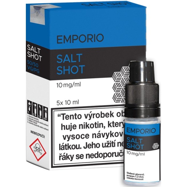 Emporio Booster SALT SHOT Fifty 5x10ml 10mg 5PACK