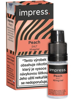Imperia Liquid IMPRESS SALT Peach 10ml - 10mg