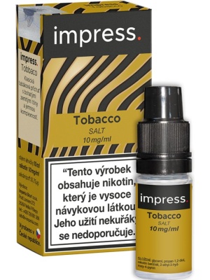 Imperia Liquid IMPRESS SALT Tobacco 10ml - 10mg