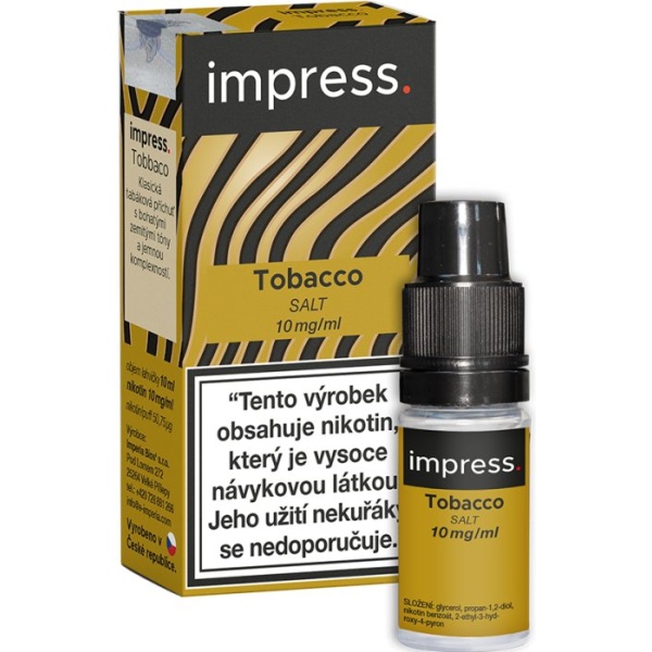 Imperia Liquid IMPRESS SALT Tobacco 10ml - 10mg
