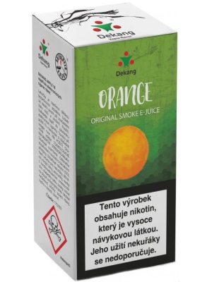 Liquid Dekang Orange 10ml - 3mg (Pomeranč)