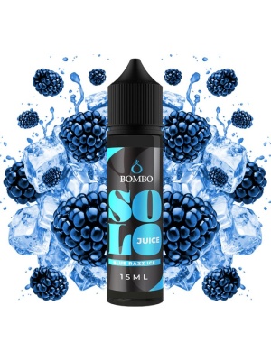 Příchuť Bombo Solo Juice S&V 15ml Blue Razz Ice (Ledová modrá malina)