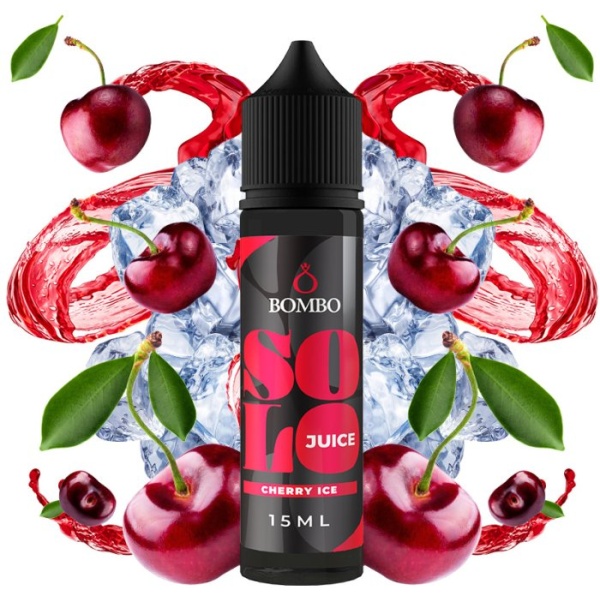 Příchuť Bombo Solo Juice S&V 15ml Cherry Ice (Ledová třešeň)