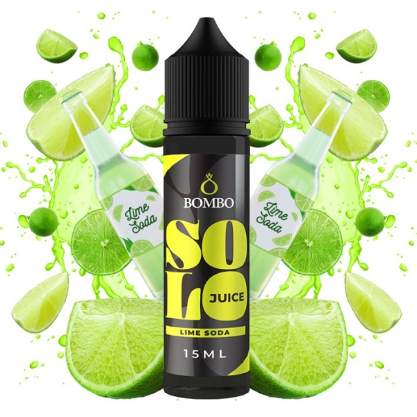 Příchuť Bombo Solo Juice S&V 15ml Lime Soda (Limetková sodovka)