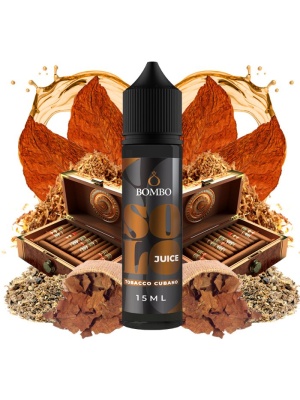 Příchuť Bombo Solo Juice S&V 15ml Tobacco Cubano (Kubánský doutníkový tabák)