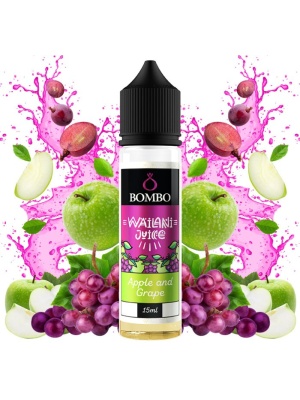 Příchuť Bombo Wailani Juice S&V 15ml Apple and Grape (Jablko a hroznové víno)