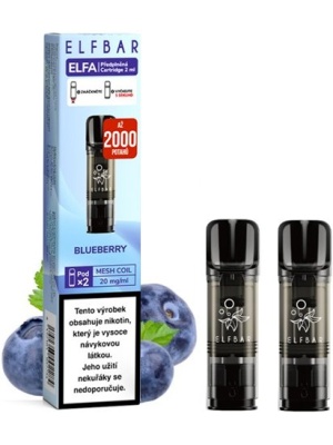 Elf Bar ELFA Pods cartridge 2Pack Blueberry 20mg
