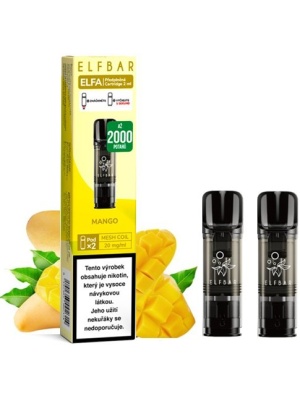 Elf Bar ELFA Pods cartridge 2Pack Mango 20mg