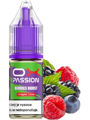 Liquid OXVA OX PASSION Salts Berries Burst 10ml - 10mg