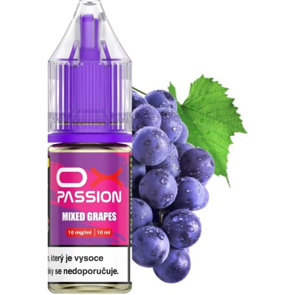 Liquid OXVA OX PASSION Salts Mixed Grapes 10ml - 10mg