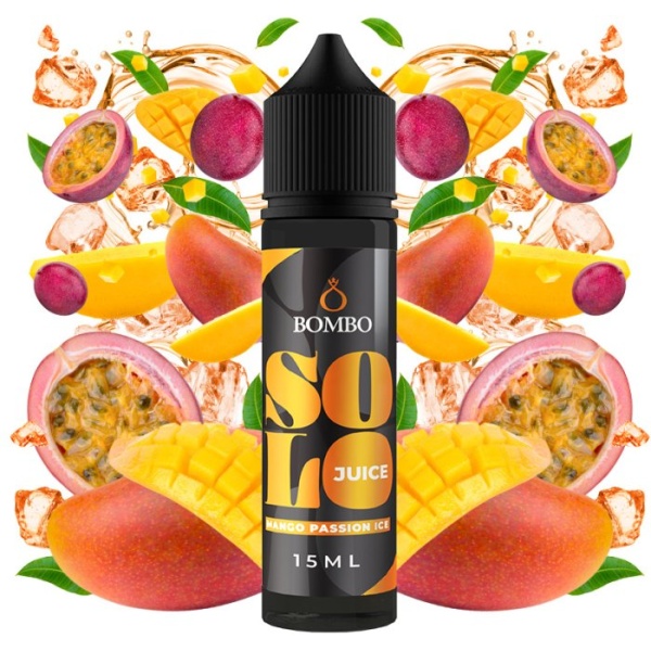 Příchuť Bombo Solo Juice S&V 15ml Mango Passion Ice (Mango s marakujou na ledu)