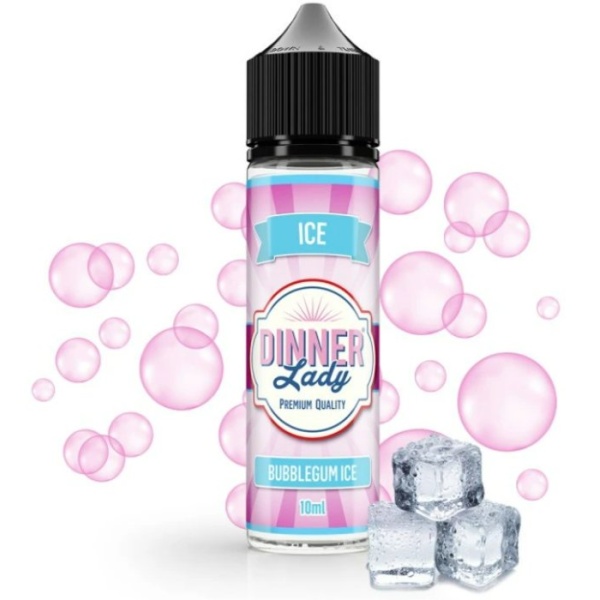 Příchuť Dinner Lady S&V Ice 10ml Bubblegum Ice
