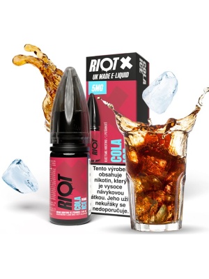 Riot Labs Liquid RIOT X Salt Cola Ice (Ledová cola) 10ml-10mg