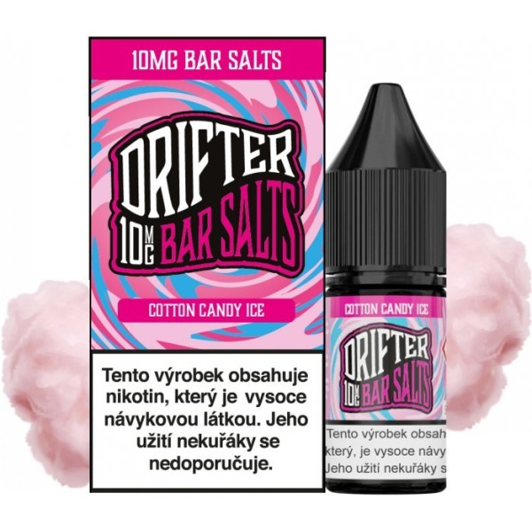 Juice Sauz Liquid Drifter Bar Salts Cotton Candy Ice 10ml - 10mg