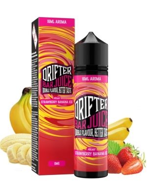Juice Sauz Příchuť Drifter Bar Juice S&V 16ml Strawberry Banana Ice