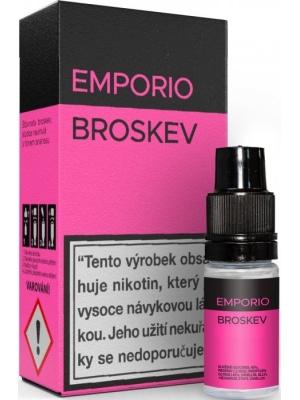 Liquid EMPORIO Broskev 10ml - 6mg