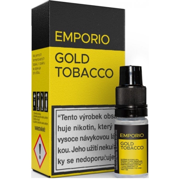 Liquid EMPORIO Gold Tobacco 10ml - 12mg