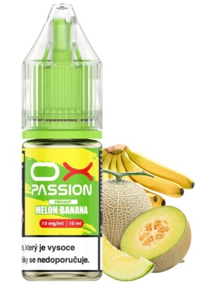 Liquid OXVA OX PASSION Salts Melon Banana 10ml - 10mg