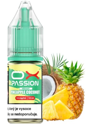 Liquid OXVA OX PASSION Salts Pineapple Coconut 10ml - 10mg