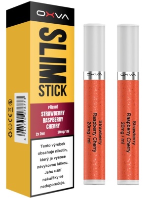 OXVA SLIMSTICK Pods cartridge Strawberry Raspberry Cherry 20mg 2Pack