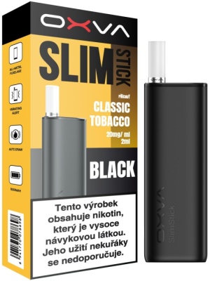 OXVA SLIMSTICK elektronická cigareta 1500mAh Classic Tobacco 20mg Black color