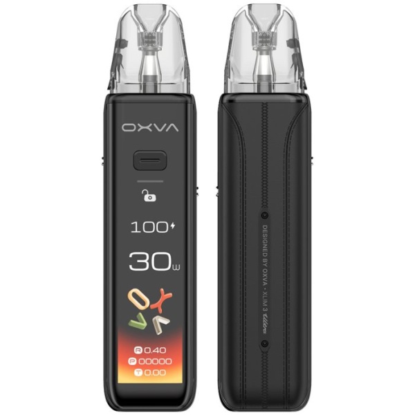 OXVA Xlim 3 ULTRA elektronická cigareta 1500mAh Midnight Black