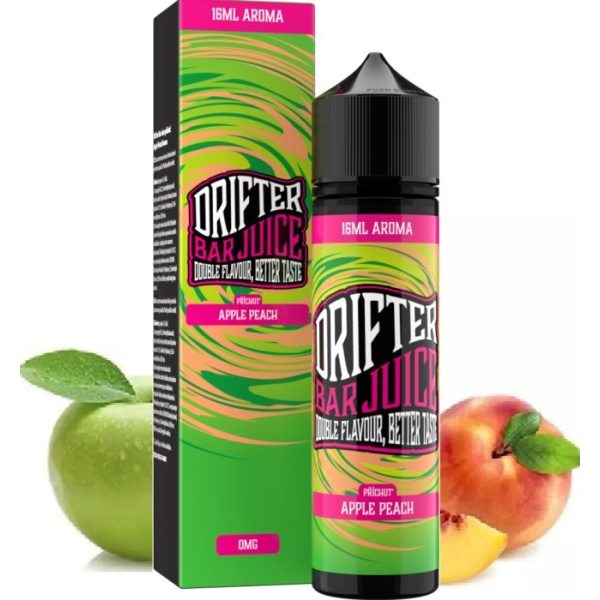 Juice Sauz Příchuť Drifter Bar Juice S&V 16ml Apple Peach