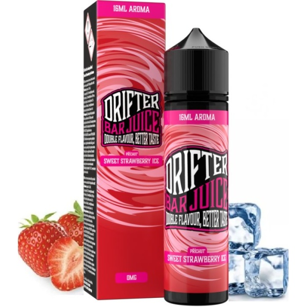 Juice Sauz Příchuť Drifter Bar Juice S&V 16ml Sweet Strawberry Ice