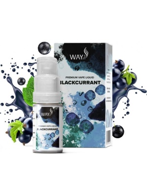 Liquid WAY to Vape Blackcurrant 10ml-0mg