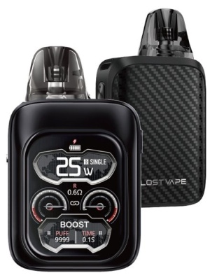 LostVape Lost Vape URSA Baby 3 Pro Pod elektronická cigareta 1300mAh Black Carbon