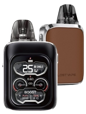 LostVape Lost Vape URSA Baby 3 Pro Pod elektronická cigareta 1300mAh Espresso Leather